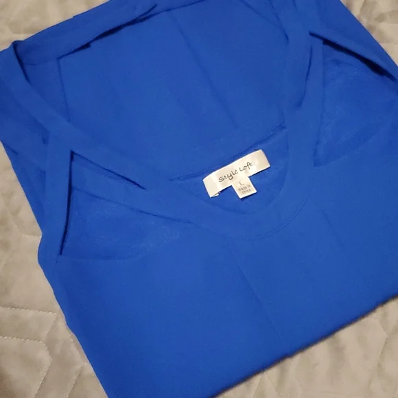 EUC Deep Royal Blue Dress - Picture 12 of 13